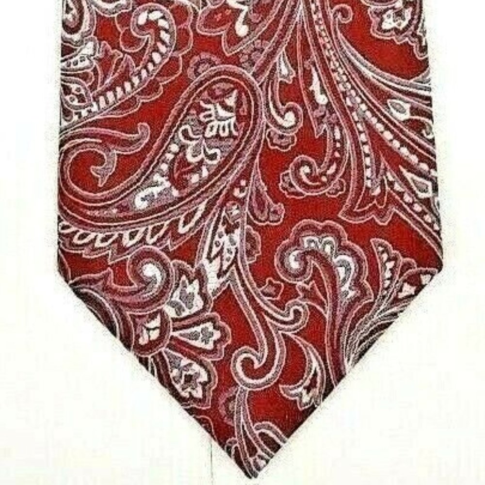 Geoffrey Beene Mens Dress Suit Neck Tie 100% Silk